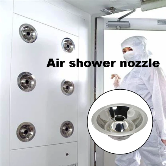 Hot Sale Factory Manufacturers Adjustable Shower Cleaning Room Air Shower Spray Nozzle